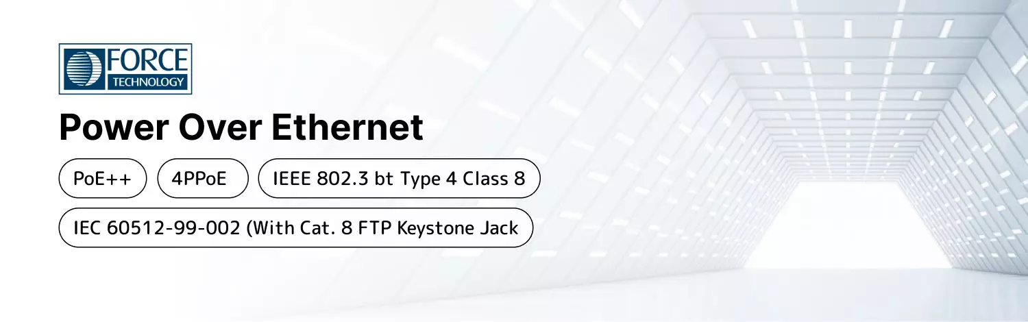 FORCE Certified 4PPoE Cat.6A Field Term Plug